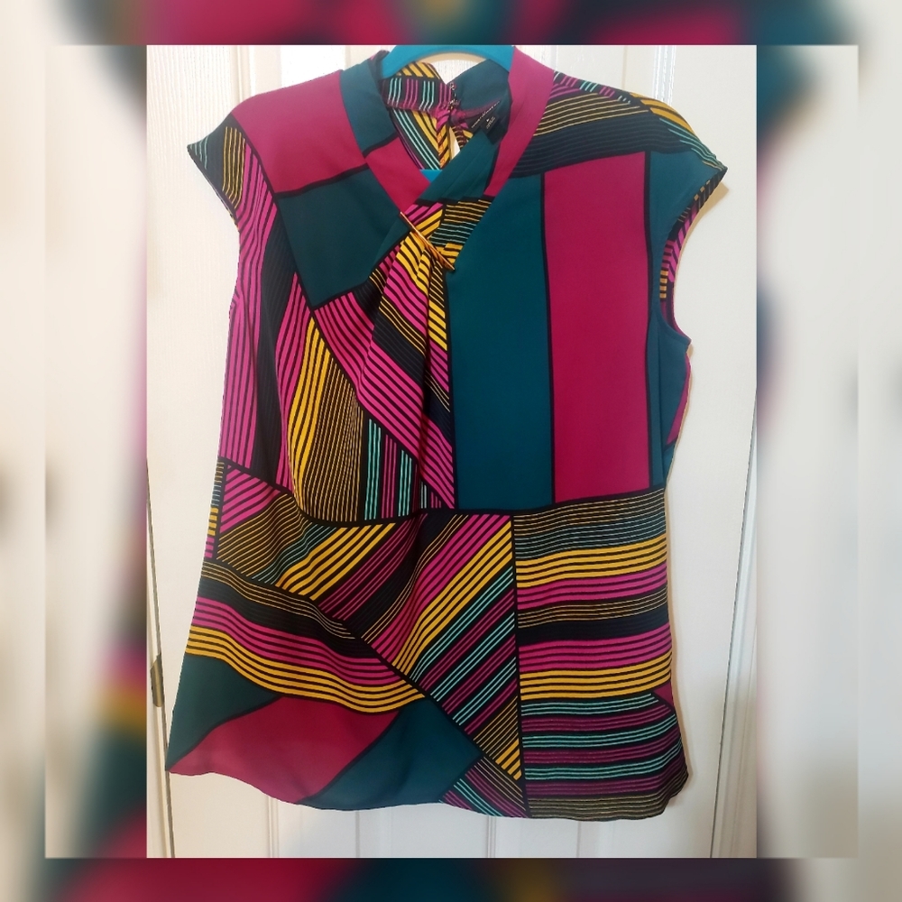 Worthington cap sleeve blouse
